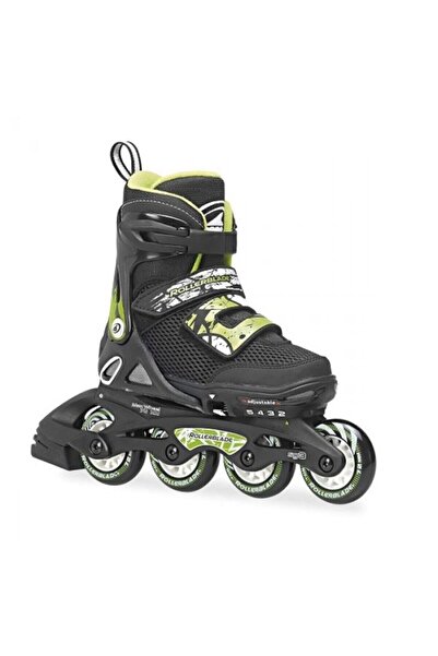 Rollerblade Hediyeli ! Spitfire Sl Green Ayarlanır Profesyonel Tekerlekli Çoc...