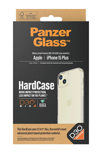 Panzer Glass Carcasă rigidă PanzerGlass pentru Apple iPhone 15 Plus cu D3O