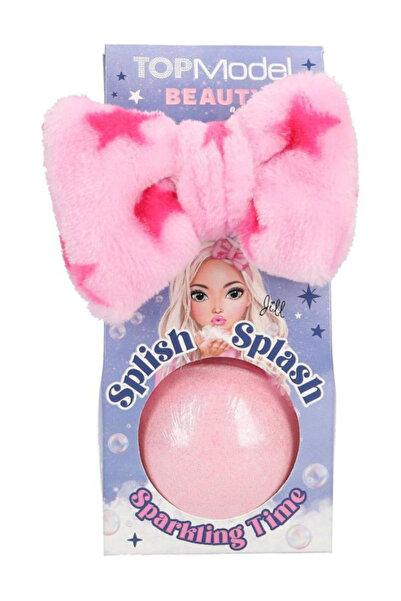 Depesche TOPModel Bathfizzer și bandă pentru cap Beauty and Me - Roz