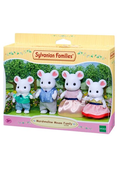 Epoch Figurină Sylvanian Families Familia de șoareci Marshmallow (5308)