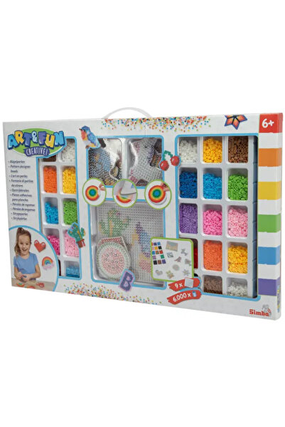 Simba Toys Set de mărgele mari de călcat Art & Fun (106374147)
