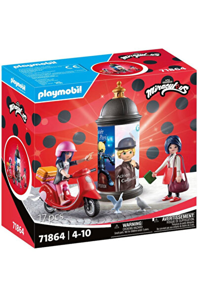 Playmobil Miraculosul Paris cu scuterul (71864)