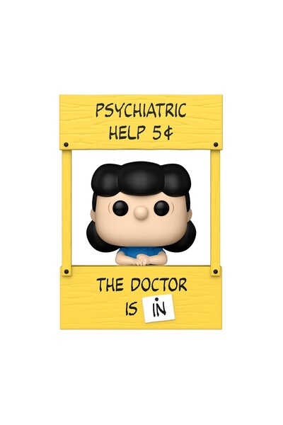 Funko Pop! Plus #2095 Peanuts Lucy (Cabină Psihiatrică) 13.5cm