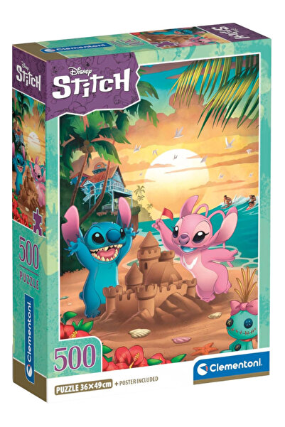 CLEMENTONI Puzzle HQC Disney Stitch 500 buc (I-35547)