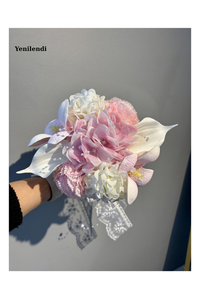 Çiçek Bahar Çiçekleri, Gelin Çiçeği, Romantik Buket