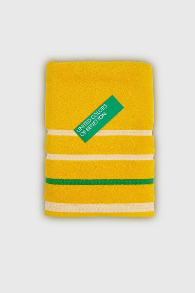 Benetton Home Be-0832-Ye 100% bumbac galben 70X140 cm prosop de baie