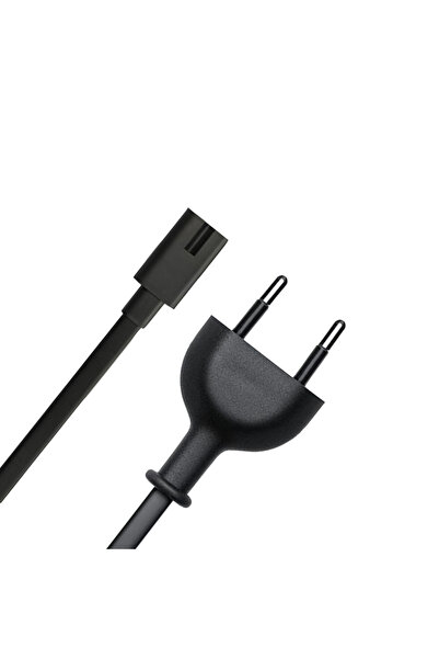 Choice سلك طاقة أصلي بطول 1.8 متر، مزود بقابس أوروبي 18 AWG، مناسب لأجهزة الت...