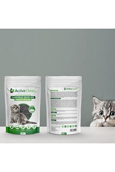 Active Clean Kedi Kumu Koku Giderici 240 gr 2'li Set