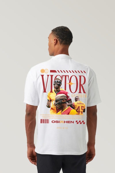 huuq wear Unisex Victor Osimhen T-shirt %100 Pamuk