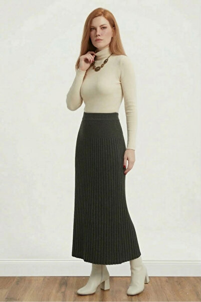 TAŞDELEN AVM تنورة تريكو حجاب TR001