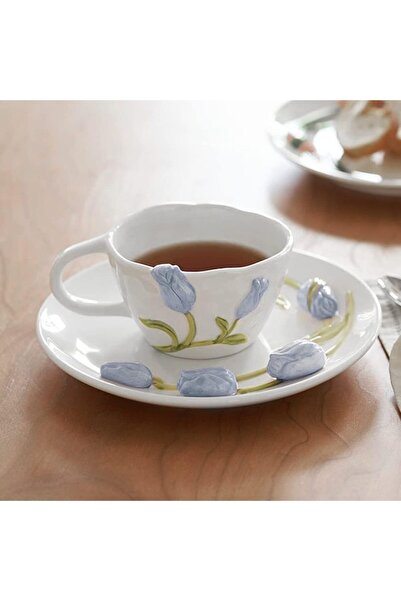 VALUE كوب قهوة أنيق مع صحن