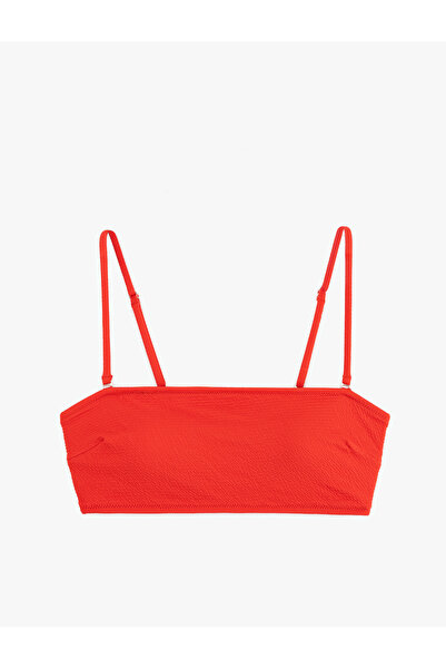 Koton Ελαφρύ μπλουζάκι μπικίνι με γέμιση στράπλες