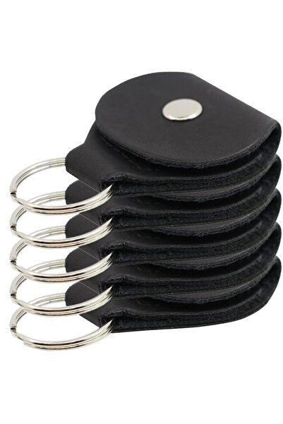 Choice 5 قطع سوداء، 5 قطع، حقيبة تخزين جيتار صغيرة الحجم (11 سم) مصنوعة من جل...