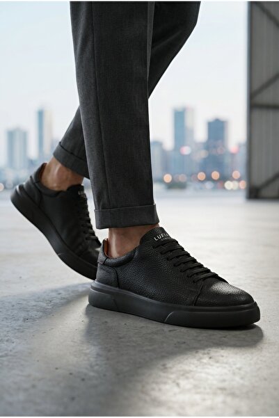 Lufian Casual Men's Leather Sneaker Shoes