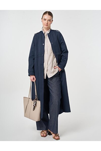 KYR Apolet Detaylı Kolej Yaka Giy Çık Koyu Lacivert