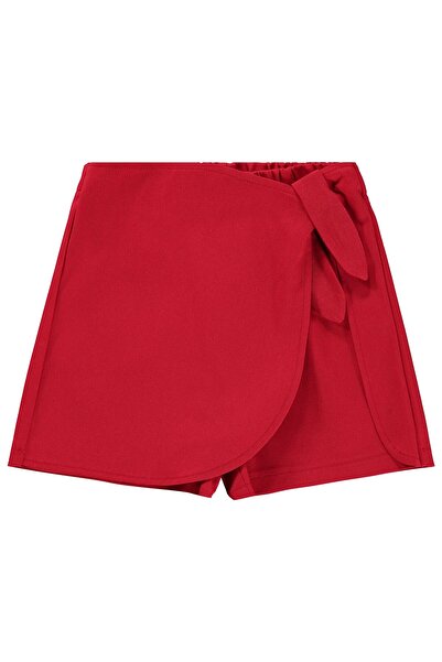 Civil Girls Shorts Skirt 4-9 Years Old Skirt - Red 8-9 Years Old