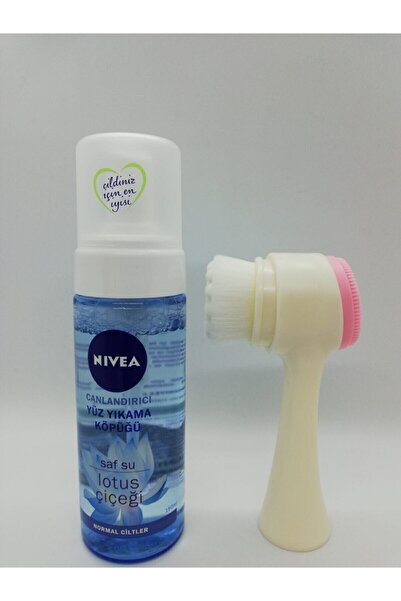 NIVEA Canlandırıcı Yüz Yıkama Köpüğü 150 ml+yüz Temizleme Fırçası