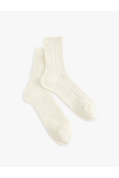Koton Textured Socket Socks