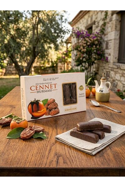 kibarzade kestane şekeri Çikolata Kaplamalı Cennet Hurması - 125 gr