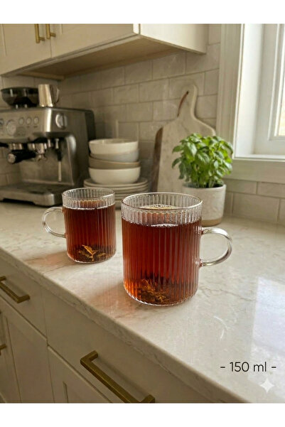 Fİ HOME 2 li Kulplu Kupa Bardak 150 ml