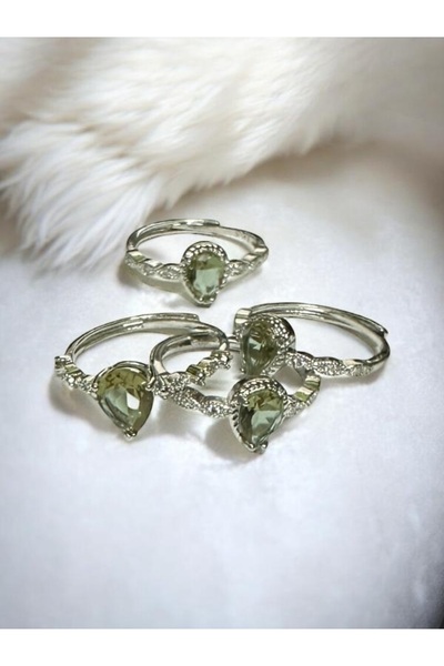 The Magıc of Healıng Zultanit  Doğal Taş Yüzük Gümüş Kaplama