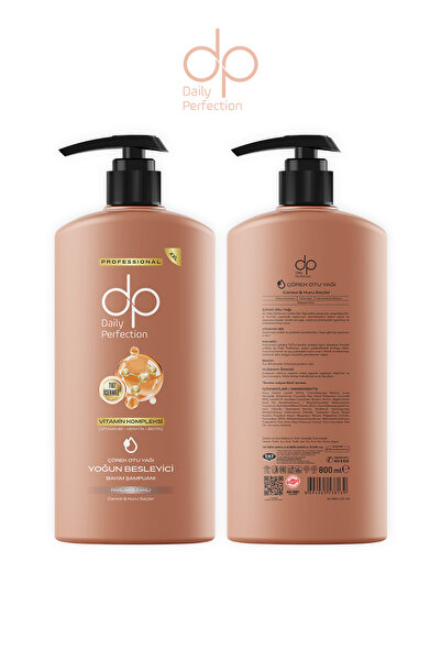 DP Daily Perfection Şampuan Çörek Otu Yağı 800 ml