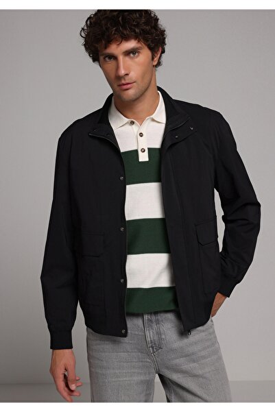 Colin's Regular Fit Men's Black Jacket