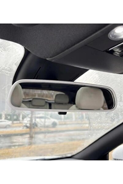 labaxe Rearview Mirror Protective Frame - Decorative Silicone Mirror Cover fo...