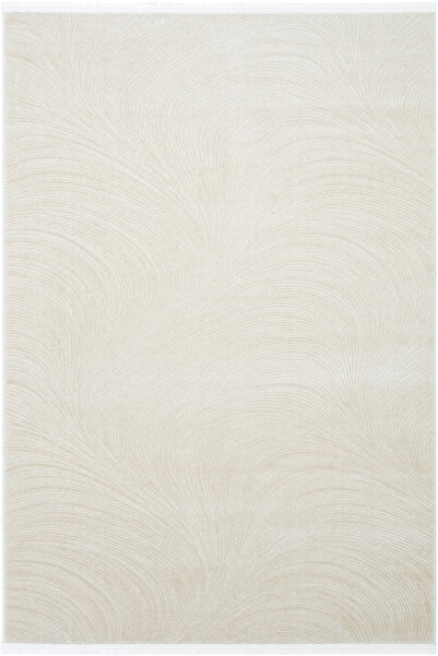 Cool Halı Arezzo Krem Bej Rengi Yumuşak Akrilik Pamuk Makine Dokuma 4 Mevsim ...