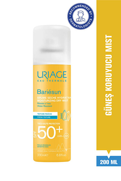 Uriage BARIESUN SPF50+ Yüz ve Vücut için Yüksek Koruma Faktörlü Mist 200 ml