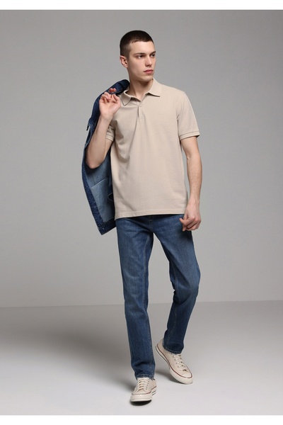 Colin's Straight Fit Men's Mid Indigo Denim Jean Pants