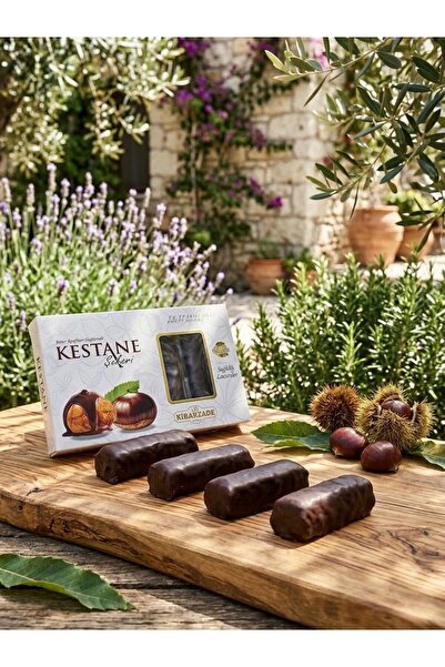 kibarzade kestane şekeri Bitter Konfiseri Kaplamalı Kestane Şekeri - 125 gr