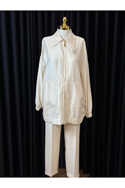 qupra Ekru Renk Takım