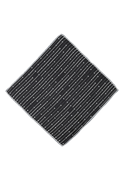 Abdullah Kiğılı Patterned Silk Handkerchief