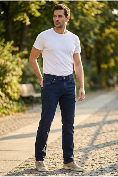 LTC Jeans Pantaloni din denim pentru bărbați, albastru bleumarin închis, din ...