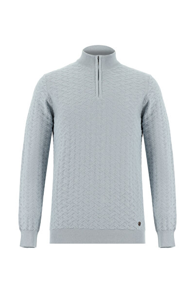 Abdullah Kiğılı Pulover tricotat cu jumătate de guler înalt, croială normală,...