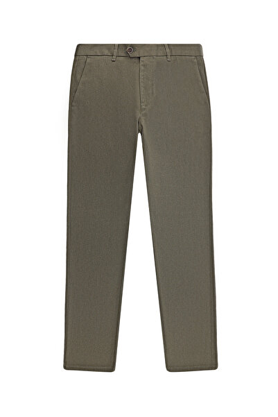 Abdullah Kiğılı Pantaloni slim din pânză/chino din Lycra