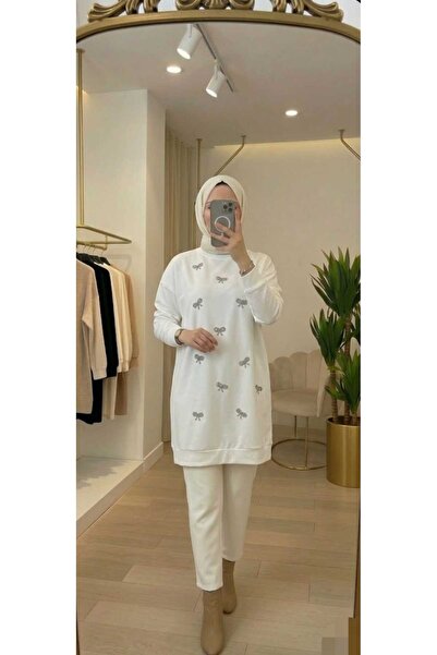 BYBIYIK Women's Two-Ply Combed Cotton with Bow Detail