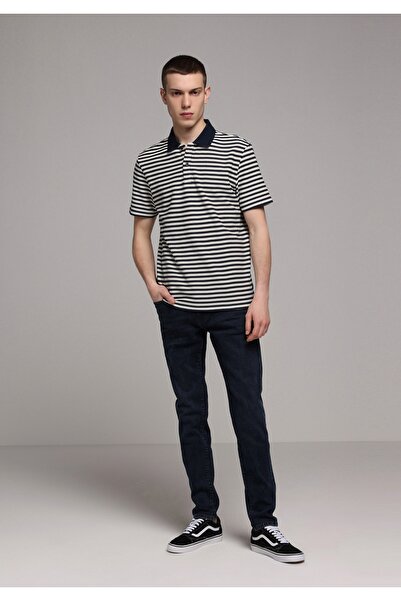 Colin's Slim Fit Men's Blue Black Denim Jean Trousers