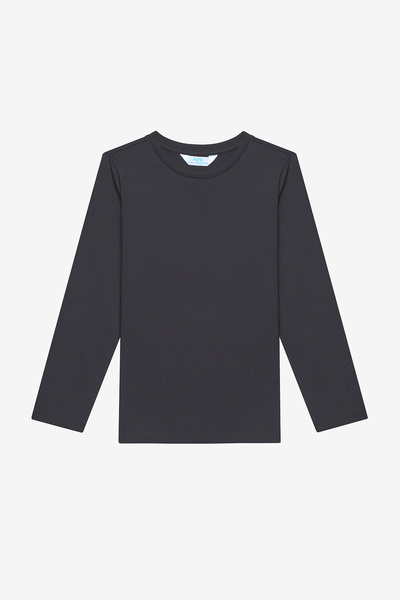 Penti Tricou negru organic unisex cu decolteu