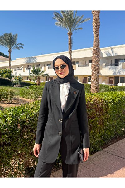 VUNTAL طقم مكون من قطعتين بتفاصيل على الخصر