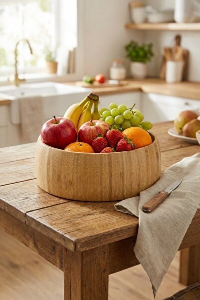 LAURUS HOME Bambu Salata ve Sunum Kasesi