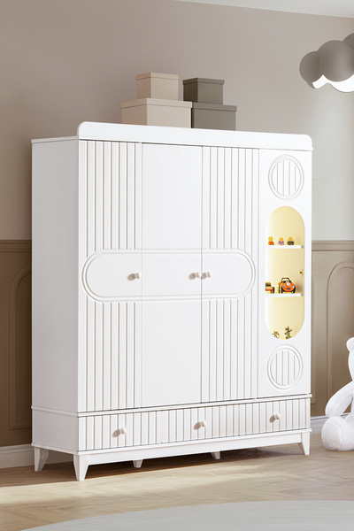 Setay Gardırop, Klas 4 Kapaklı 3 Çekmeceli Dolap