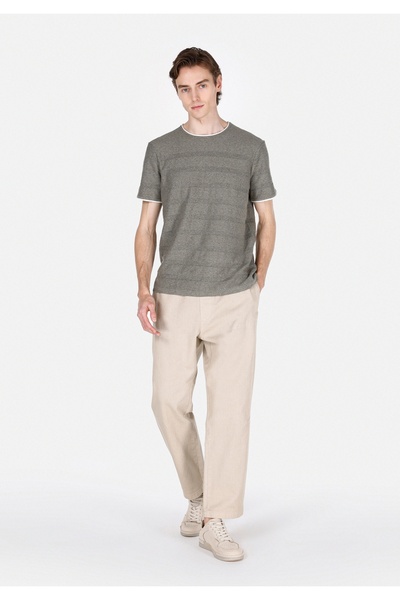 Colin's Regular Fit Men's Green Sweater