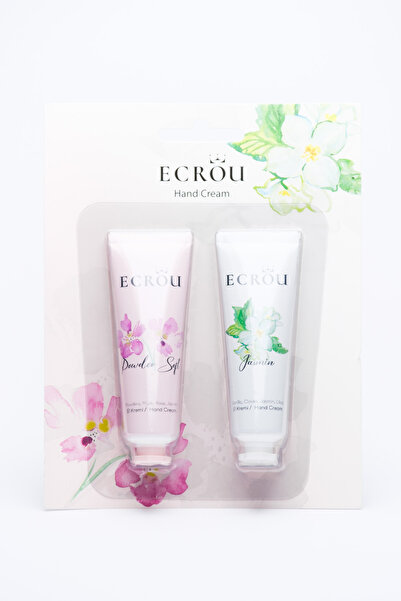 Ecrou Soft and Jasmine Hand Cream Powder Set of 2