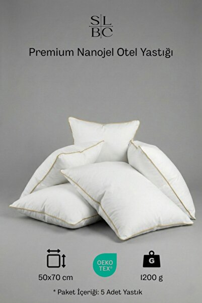 Salbace 5'li Premium Nano Jel Otel Yastığı