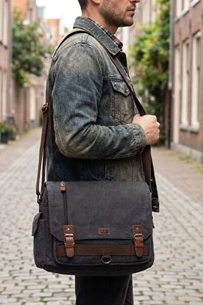 ÇÇS 31466 Platno sa naramenicom ( Pamuk ) Poštarska torba Torba preko ramena ...