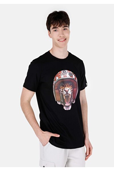 Colin's Ανδρικό κοντομάνικο μπλουζάκι με κανονική κοπή με λαιμόκοψη με στάμπα...