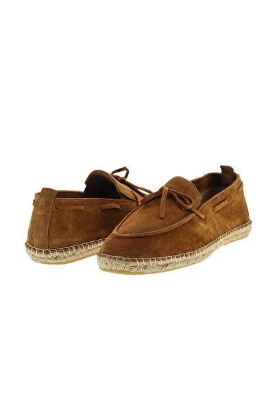Kiğılı Pantofi din piele espadrille din piele intoarsa