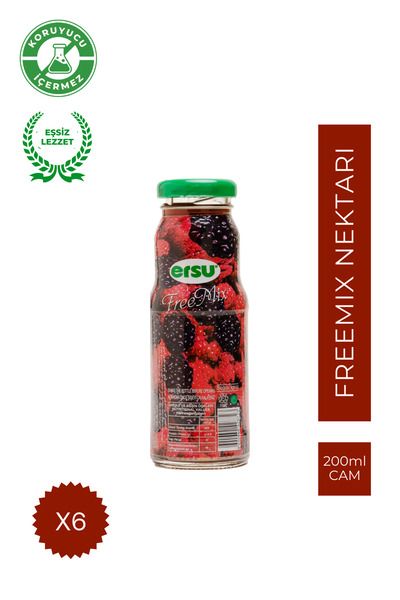 Freemix Orman Meyveli Karışık Meyve Nektarı 200 ml 6'lı